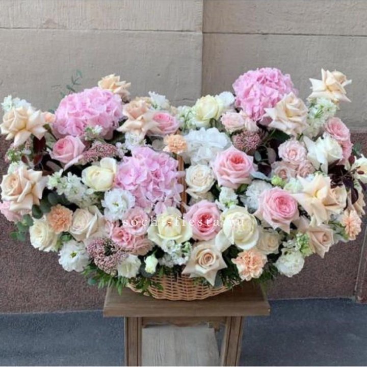 Цветочная корзина макси N2 в Владимире