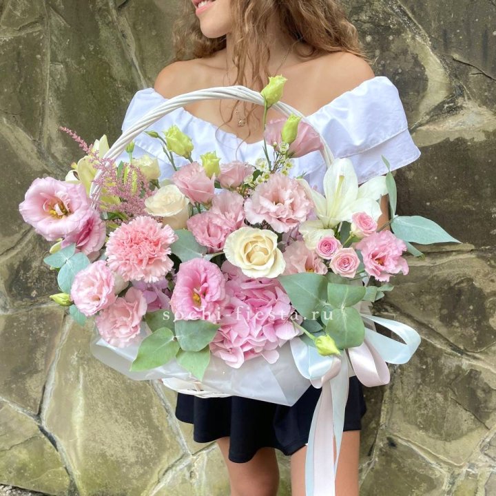 Авторская корзина "Миа" в Владимире