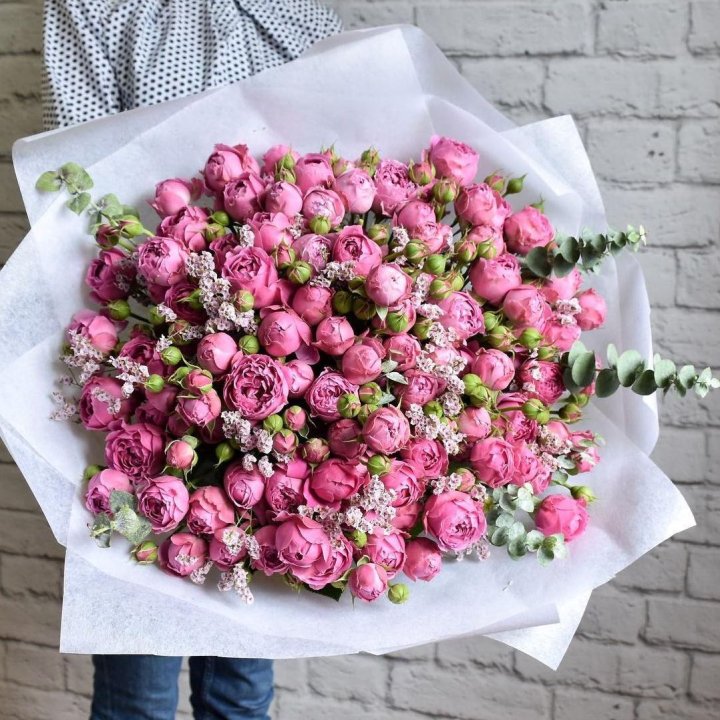 51 кустовая роза в Владимире