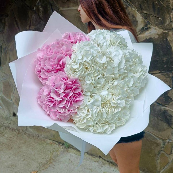 Букет гортензий №2 в Владимире