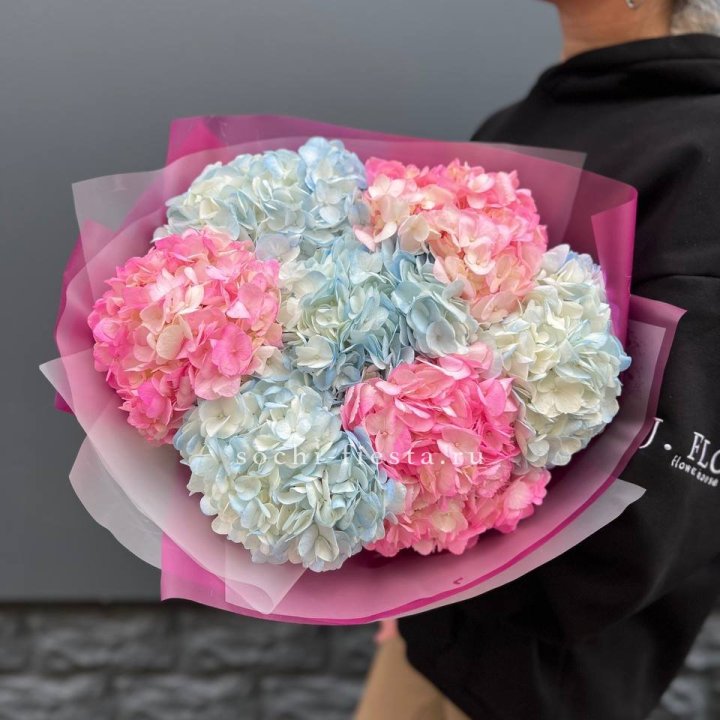 Букет гортензий "Тоника №2" в Владимире