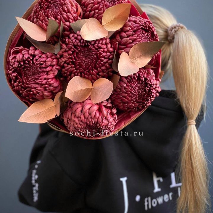 Хризантемы "Голд шоколад" в Владимире