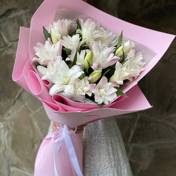 Букет пионовидных лилий №1 в Владимире