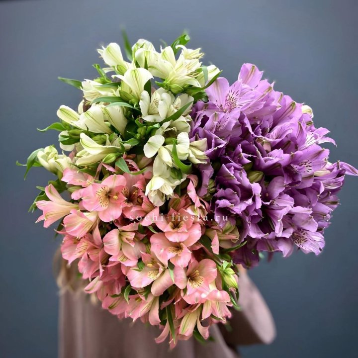 Охапка Альстромерии в Владимире