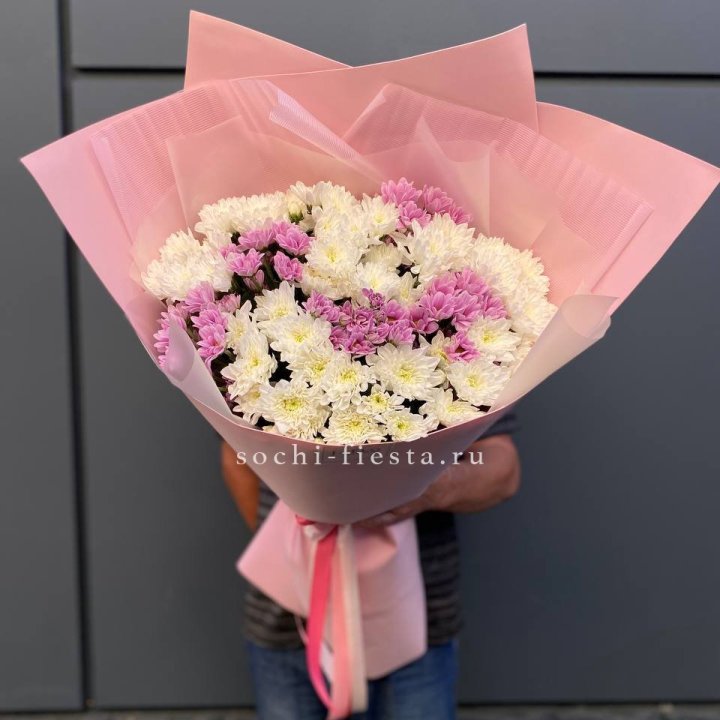  Букет хризантем- гигант  в Владимире