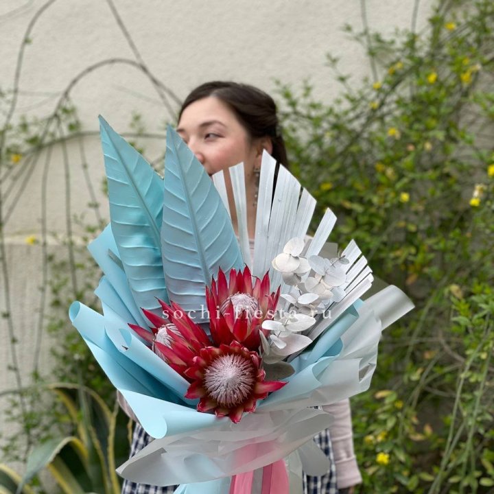 Букет из протеи "Клеопатра-2" в Владимире