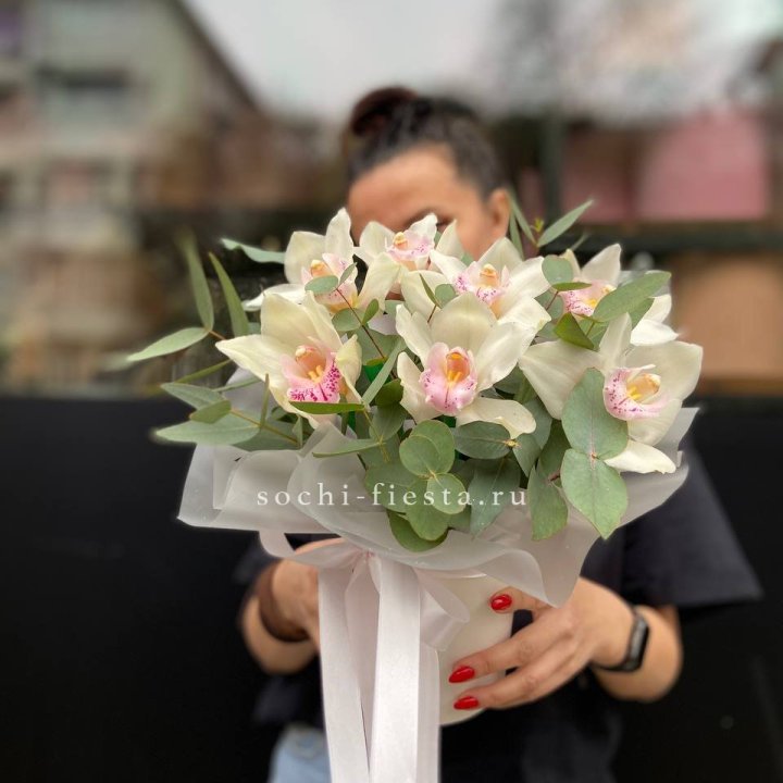 Бокс с орхидеями в Владимире