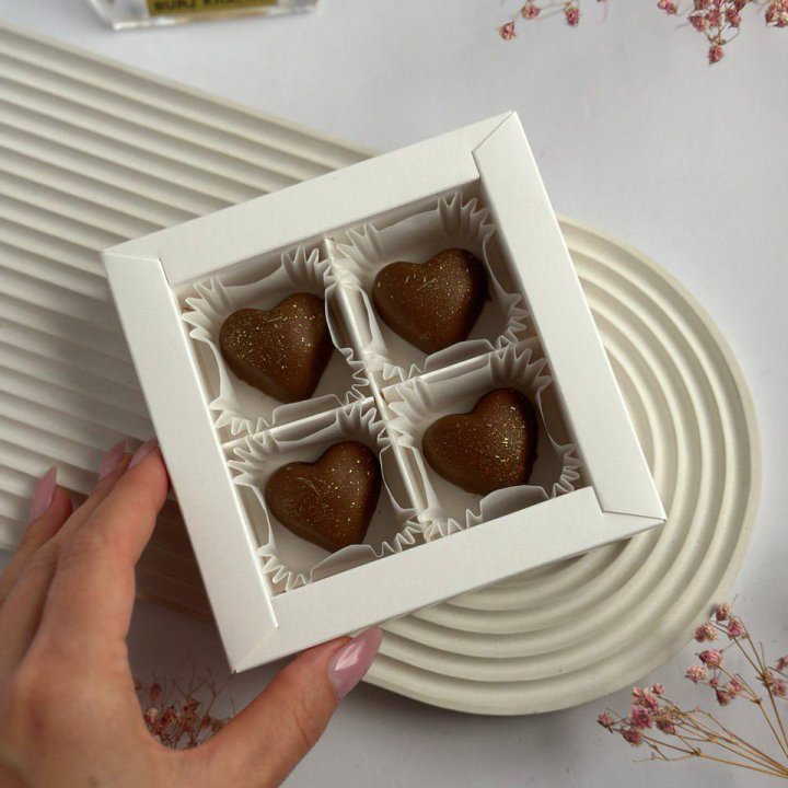 Бельгийский шоколад сердца в Владимире