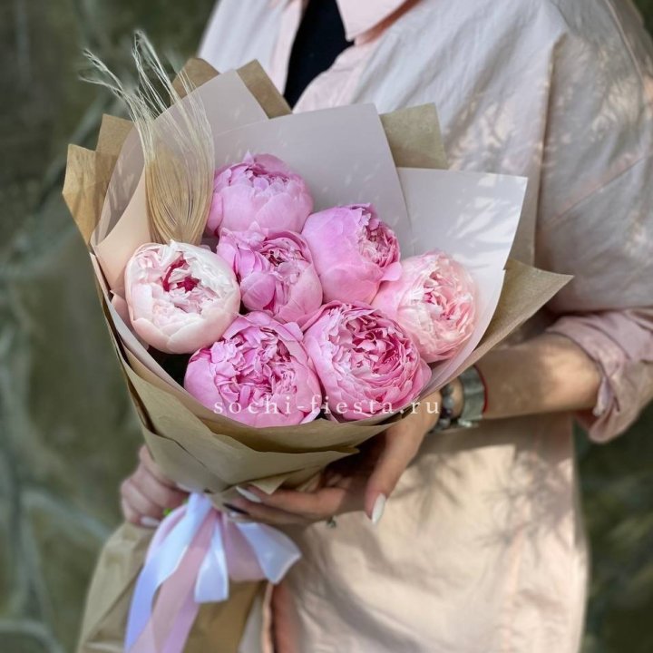 Букет пионов "Венди" в Владимире