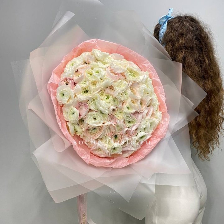 113 ранункулюсов  в Владимире