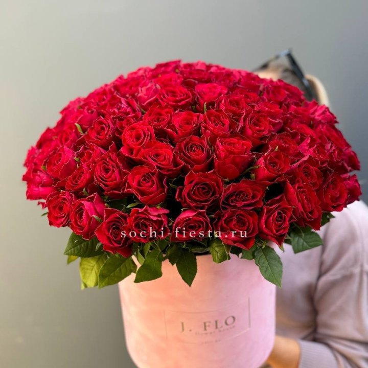 101 кенийская роза в цилиндре в Владимире