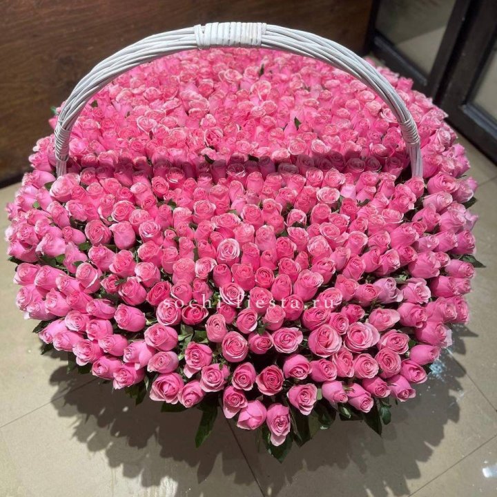 501 розовая роза в Владимире