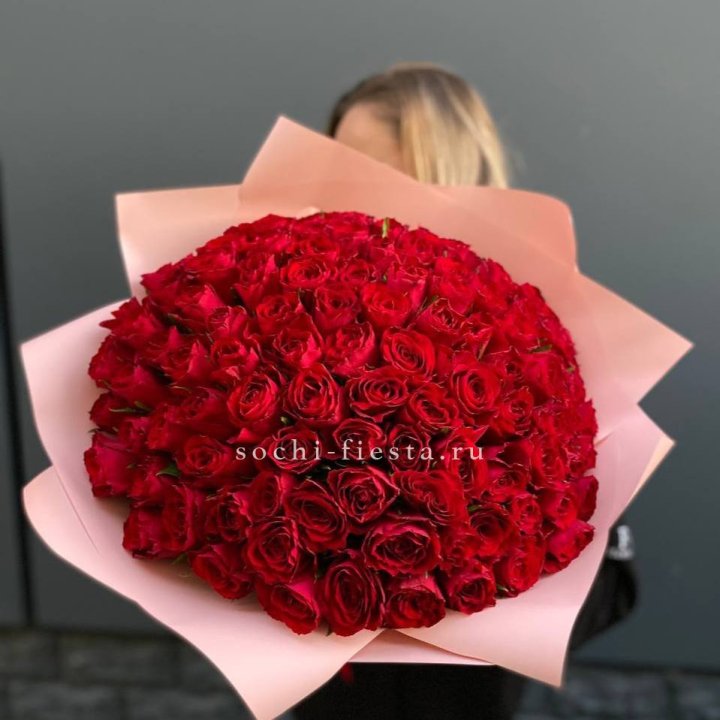 101 роза мадам ред в Владимире