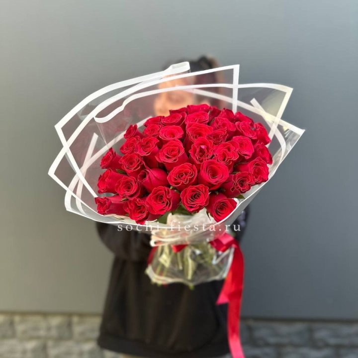 31 красная роза в Владимире