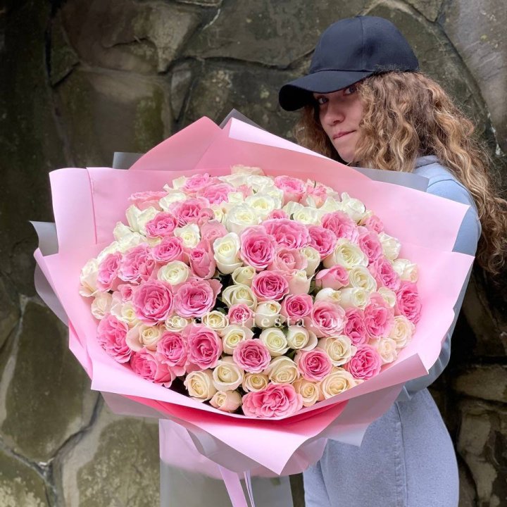 101 роза Миксбери в Владимире