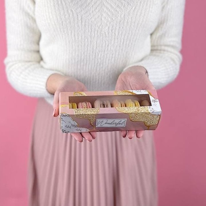 Коробка макаронс 5 шт. в Владимире