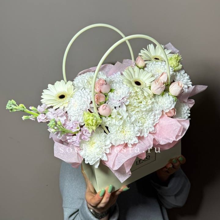 Сумочка "Белый рассвет" в Владимире