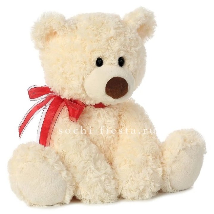 Белый плюшевый мишка  в Владимире