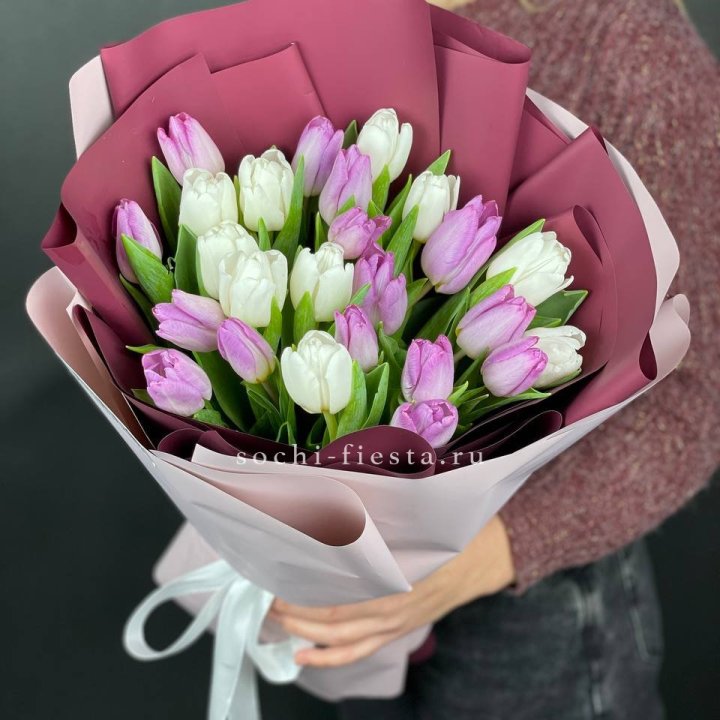 25 тюльпанов микс в Владимире