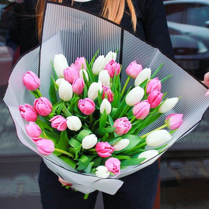 29 тюльпанов микс в Владимире