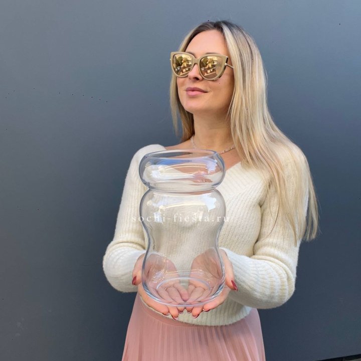 Стеклянная ваза №1 в Владимире